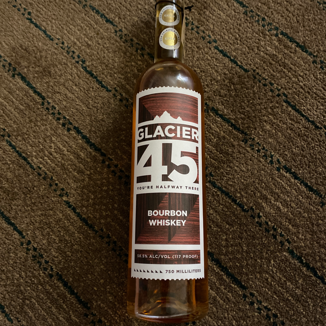 Glacier 45 Bourbon Whiskey