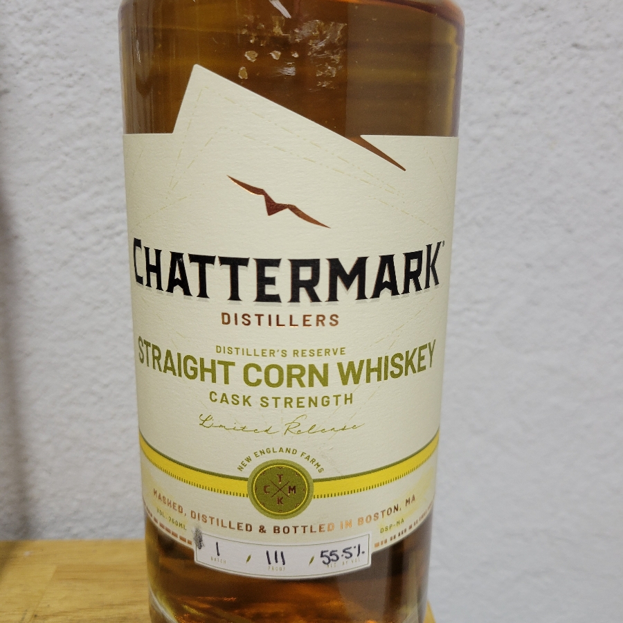 Chattermark Straight Corn Whiskey