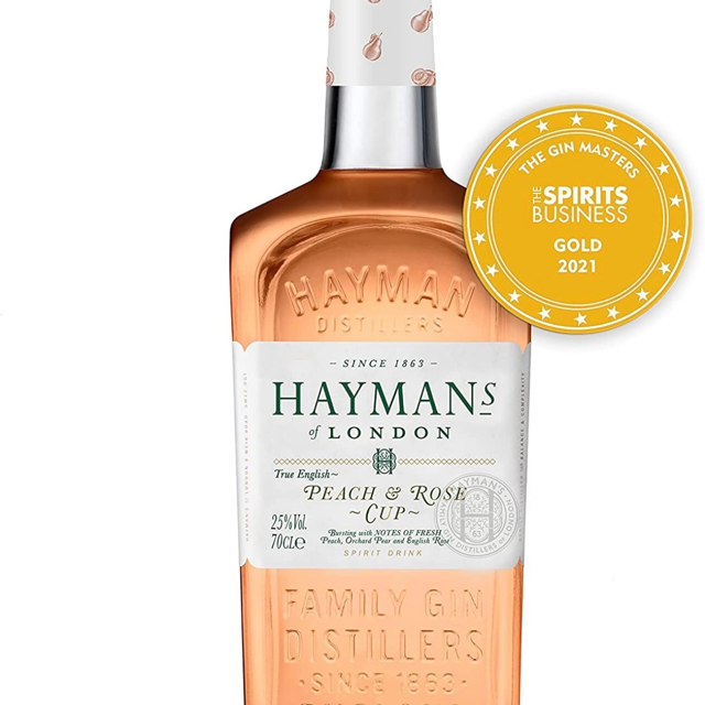 Hayman's Peach and Rose Cup