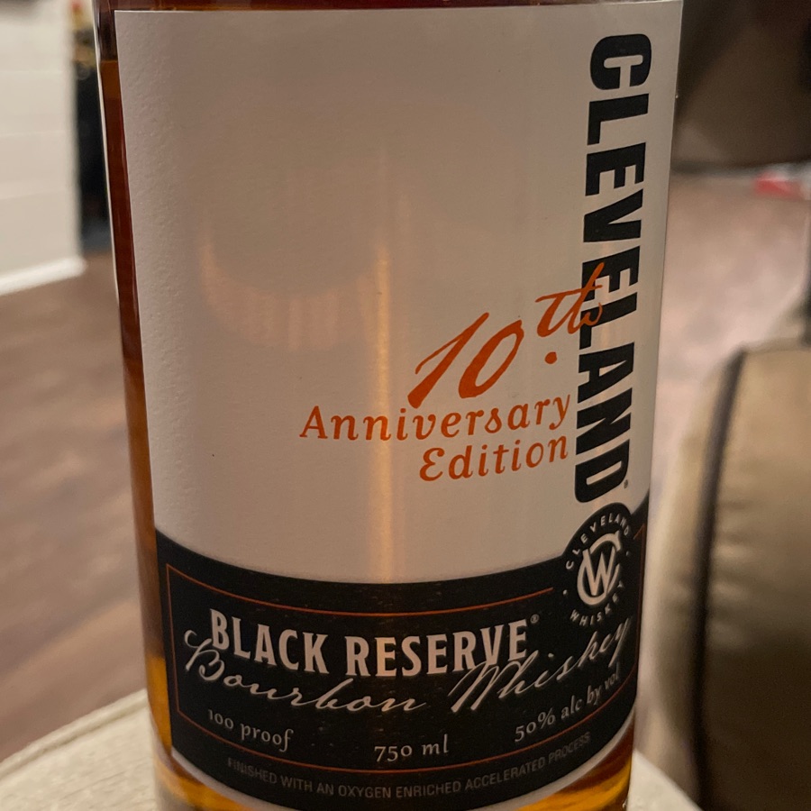 Cleveland Whiskey 10th Anniversary Edition