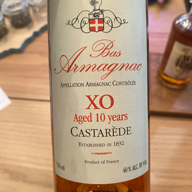 Bas Armagnac XO Castarède Aged 10 Years