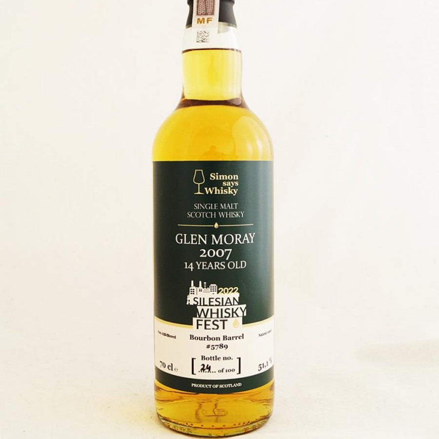 Glen Moray 2007 14YO Silesian Whisky Fest Bottling