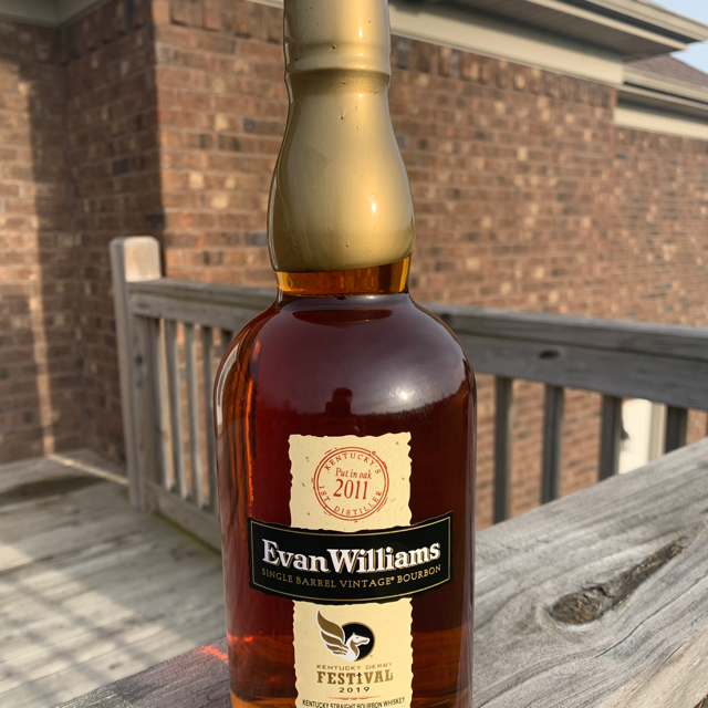 Evan Williams Single Barrel Vintage 2011 (2019 Kentucky Derby Festival)