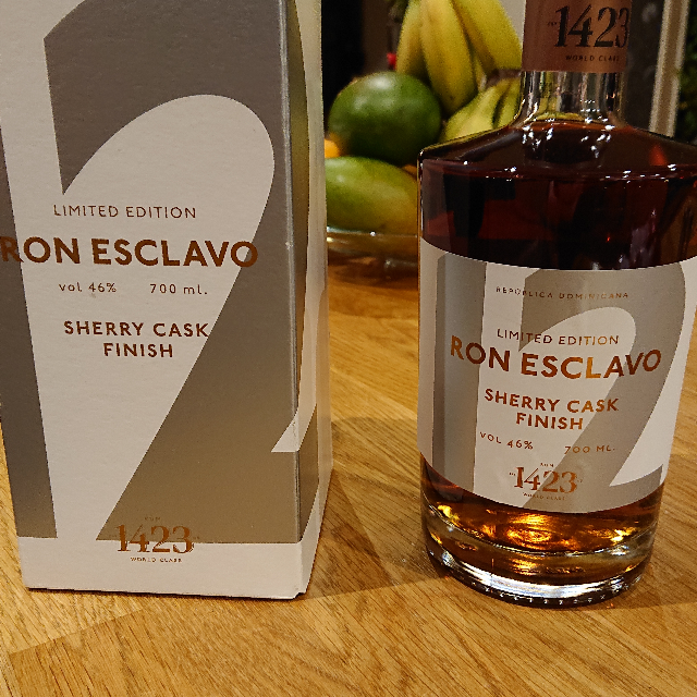 Ron esclavo 12 years sherry cask finished