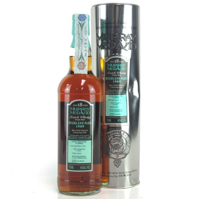 Highland Park 1989 18 Year (Murray McDavid)