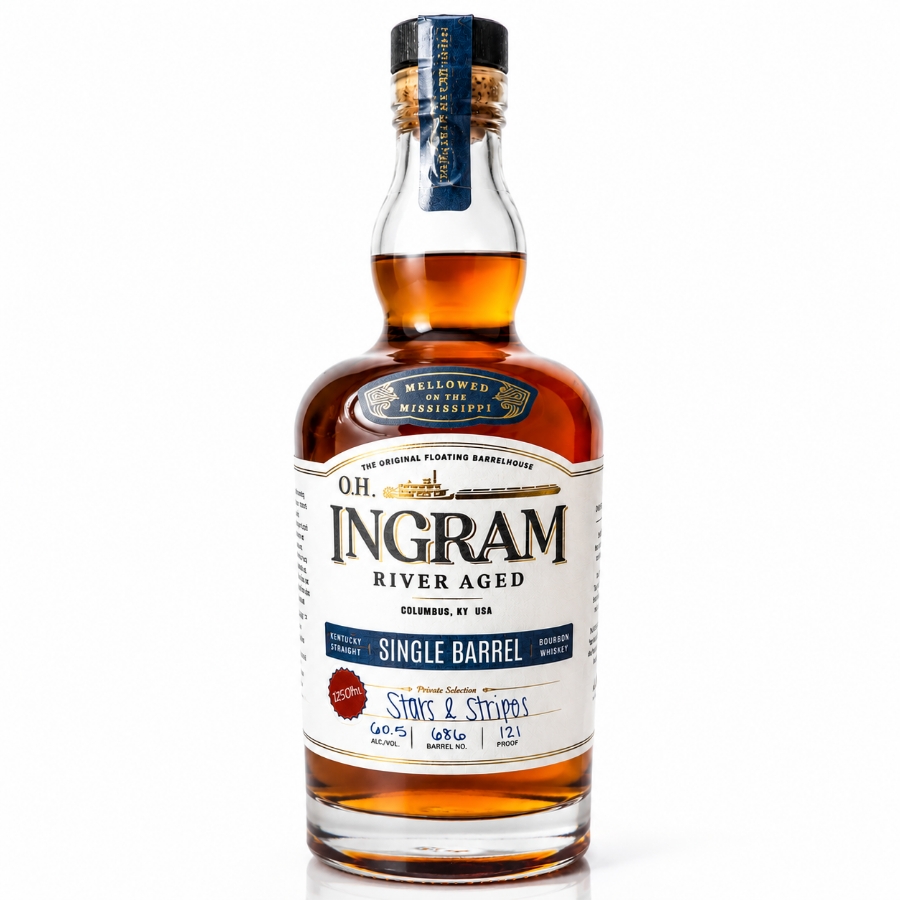 O.H. Ingram Single Barrel Pick "Stars and Stripes"