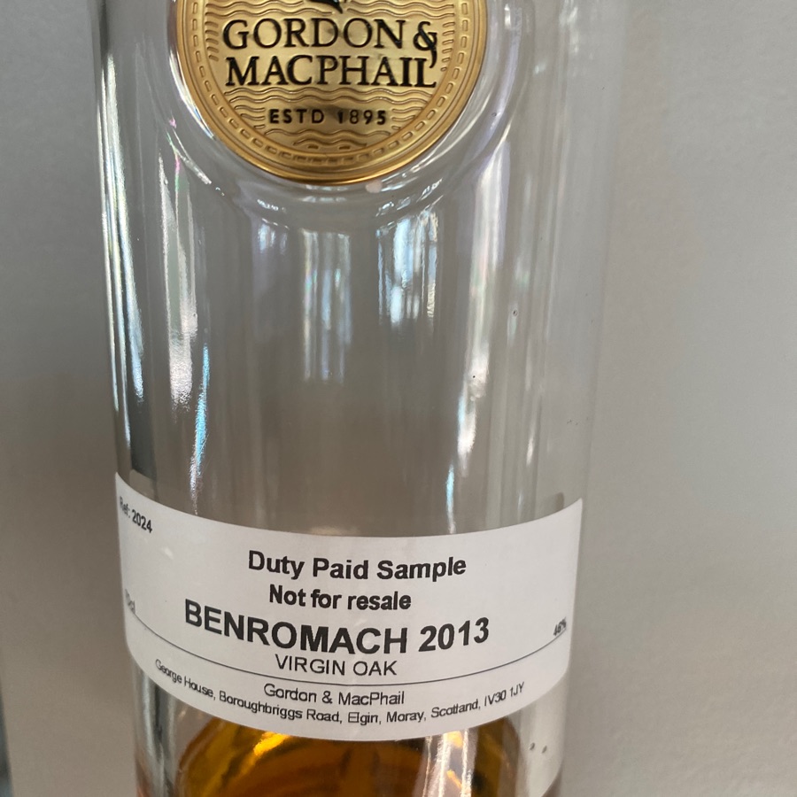 Benromach 2013 Virgin Oak (Gordon & McPhail)