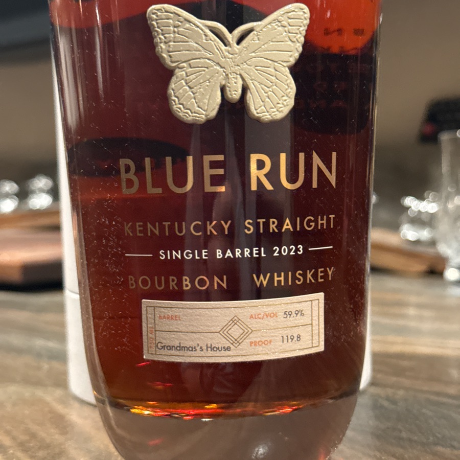 Blue Run Grandma's House Single Barrel