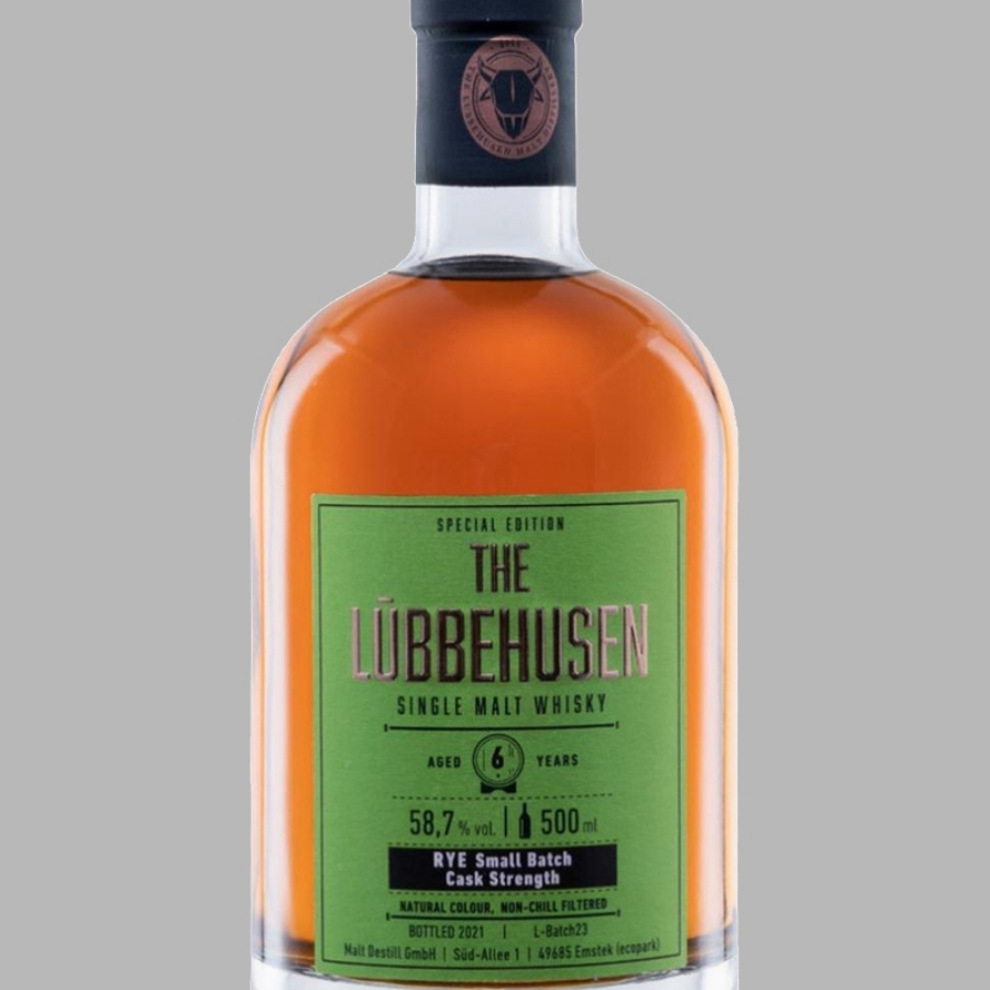 The Lübbehusen 6 Year Rye Small Batch (Cask Strength)