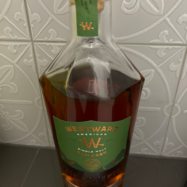 Westward rum cask