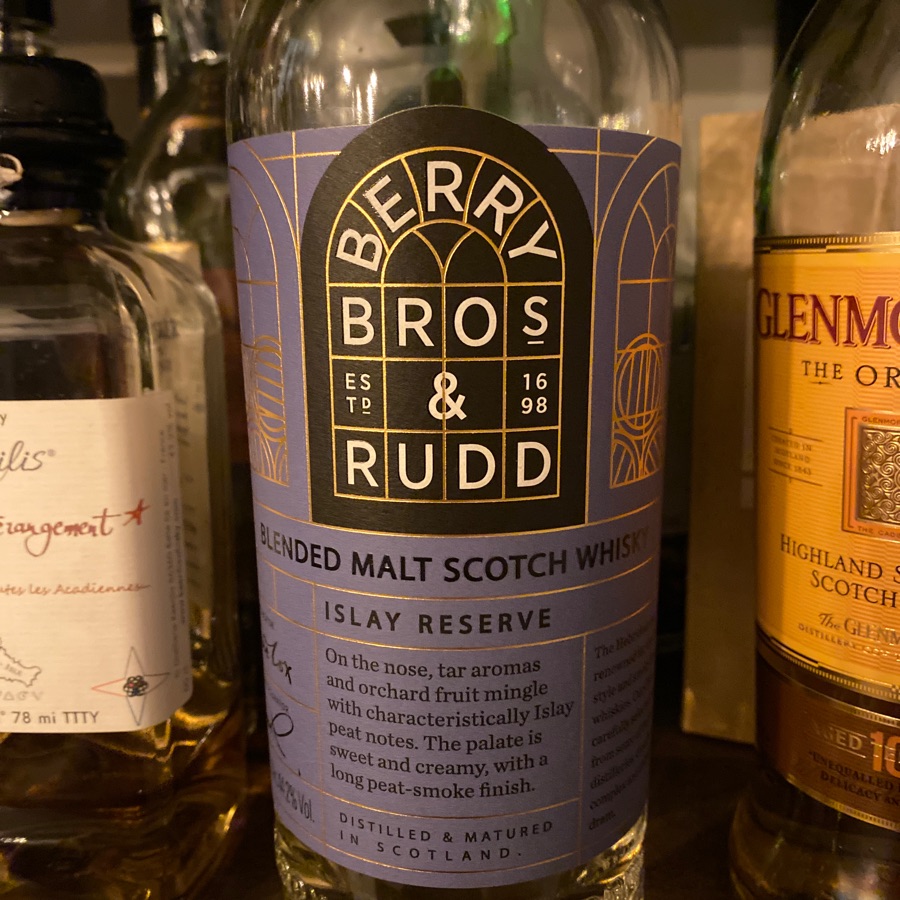 Islay Reserve Blended Malt (Berry Bros. & Rudd)