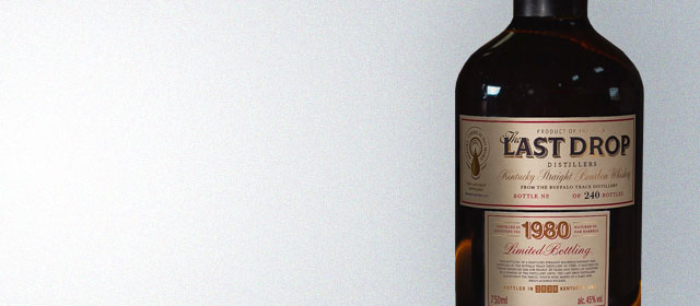 The Last Drop 1980 Buffalo Trace Bourbon