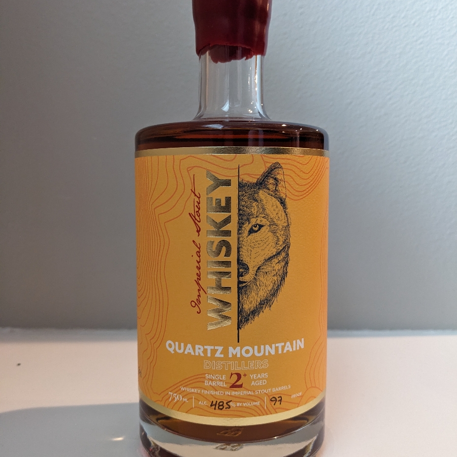 Quatz Mountain Imperial Stout Whiskey