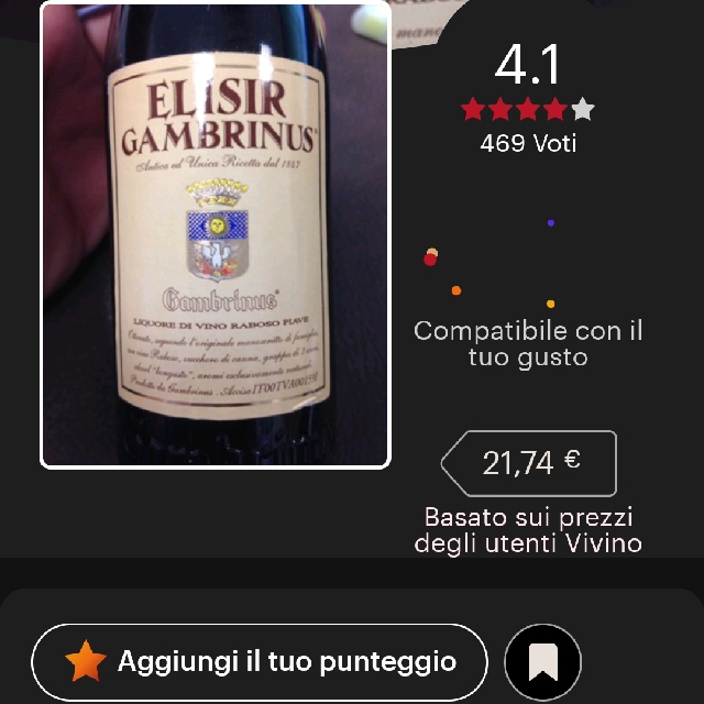 Elisir Gambrinus