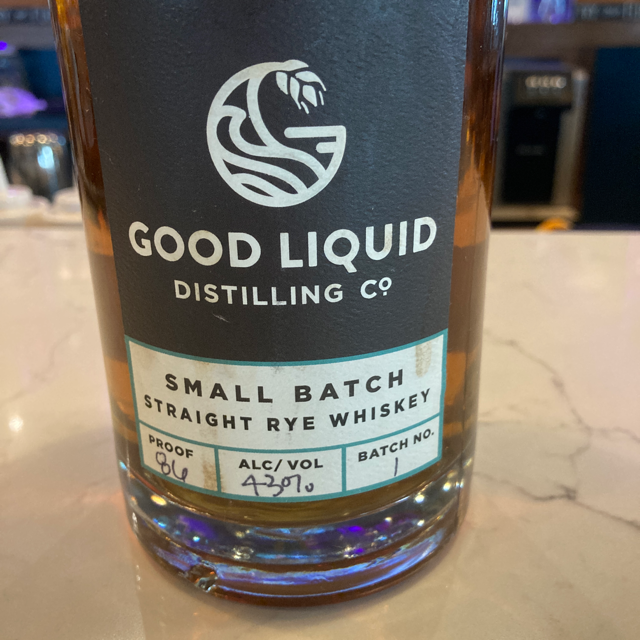 Good Liquid Rye Whiskey