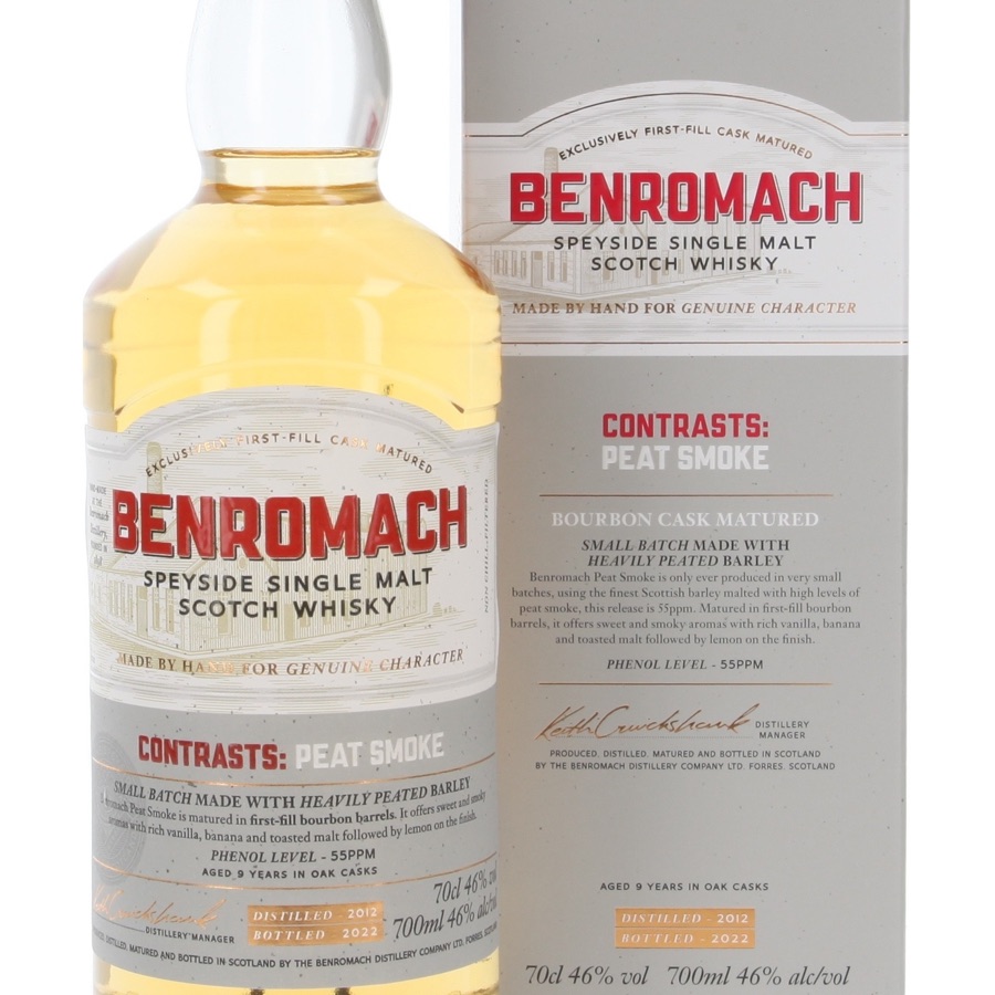 Benromach Peat Smoke - Small Batch 9 Years 2012/2022