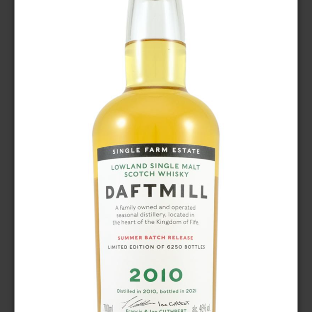 Daftmill 2010 Summer Batch Release
