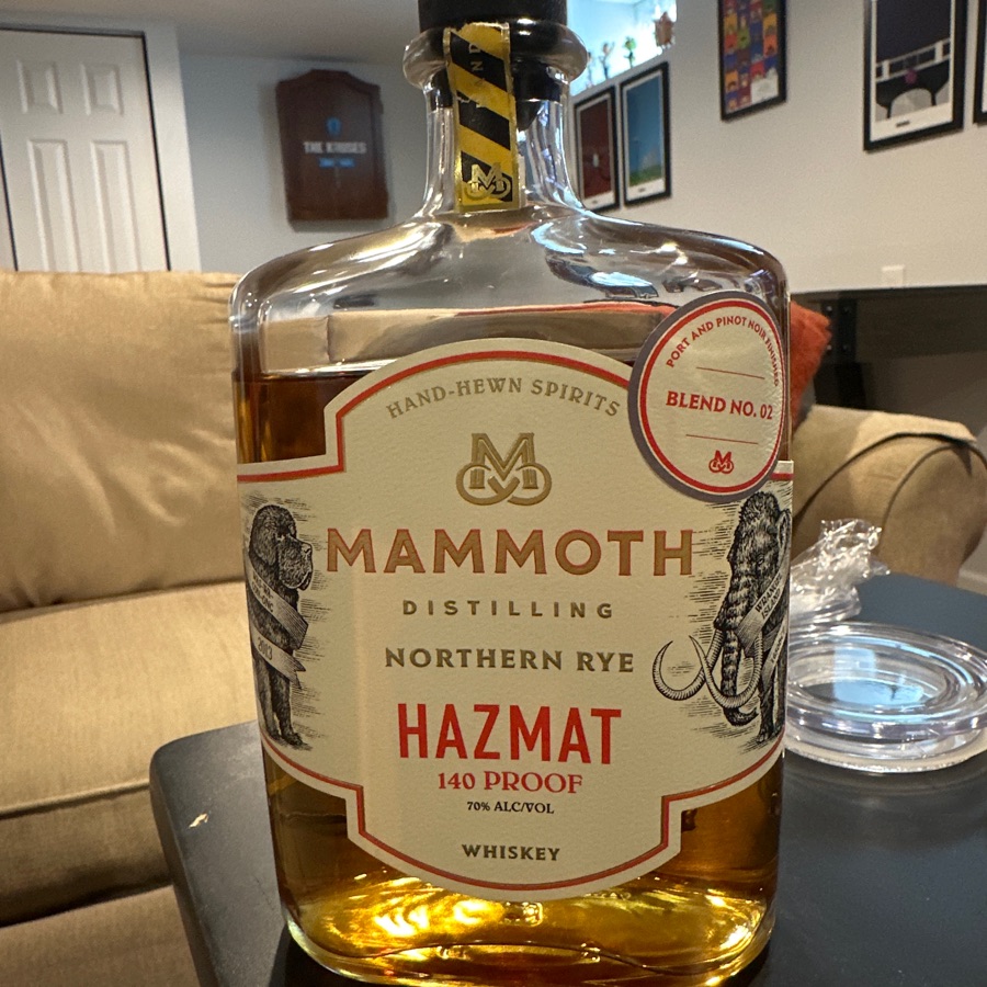 Mammoth Distilling Northern Rye - Hazamat - Blend No. 02