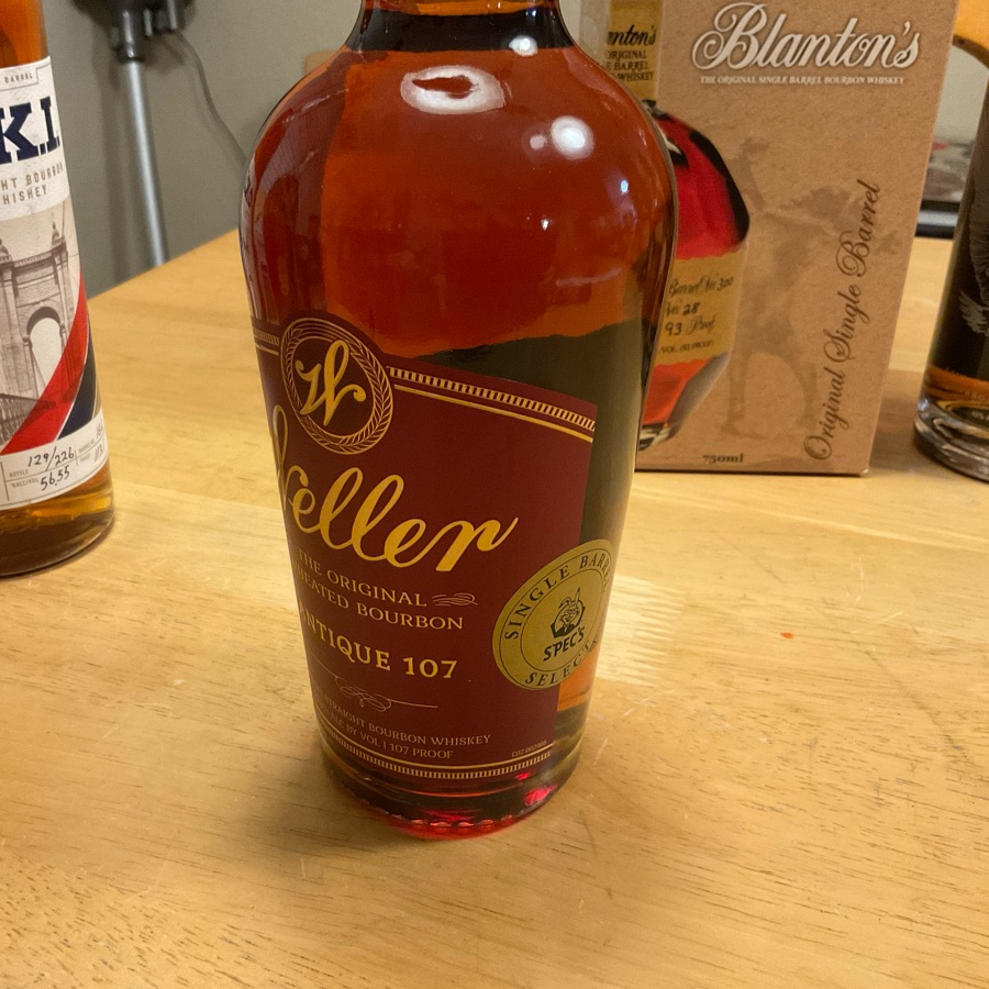 Weller Antique 107 Single Barrel Select (Spec's)
