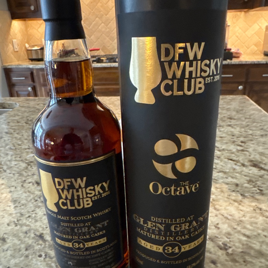 DFWWC Glen Grant Scotch - the Octave