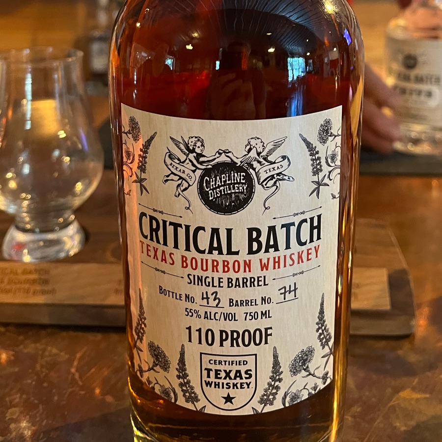 Chapline Critical Batch Texas Bourbon