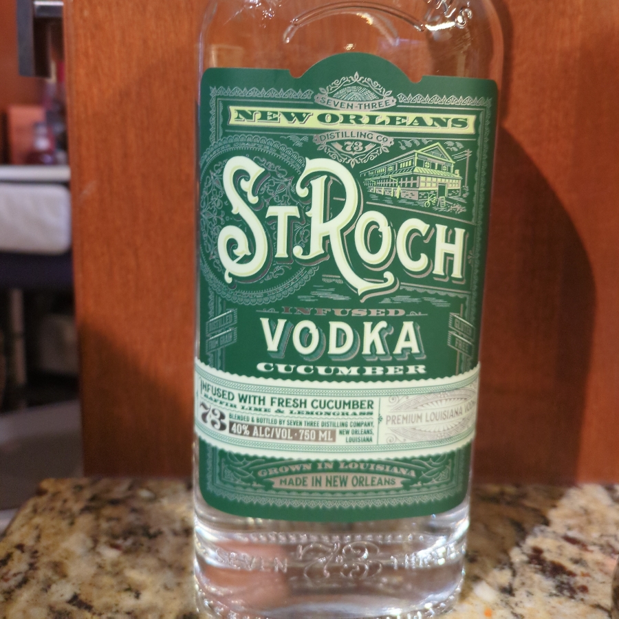 Seven Thre Distilling St Roch Cucumber Vodka