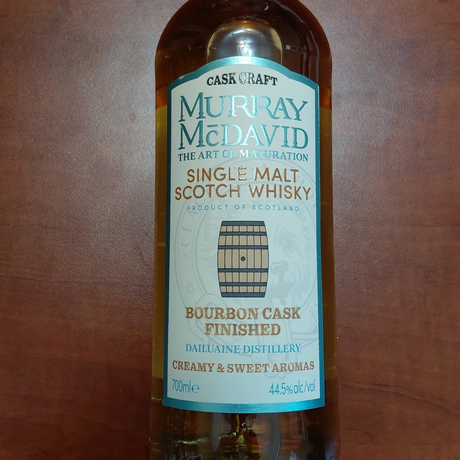 Dailuaine Murray McDavid Bourbon Cask Finished Single Malt