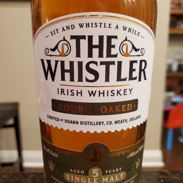 The Whistler Double Oaked 5 Year Single Malt
