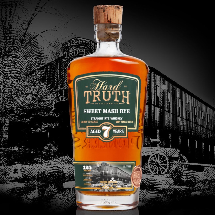 Hard Truth Sweet Mash Rye Straight Rye Whiskey - Aged 7 Years