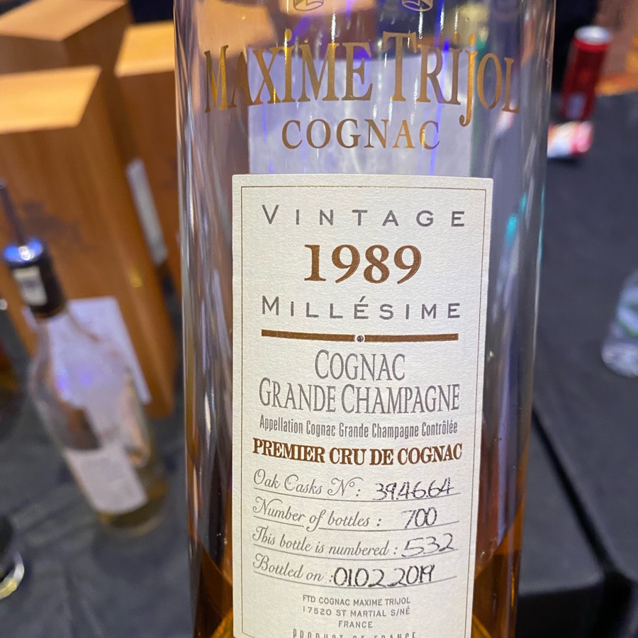 Maxime Trijol 1989 Vintage Grande Champagne