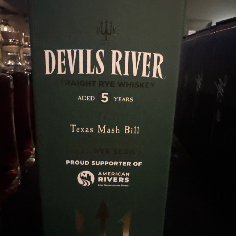 Devils River Five Year Rye