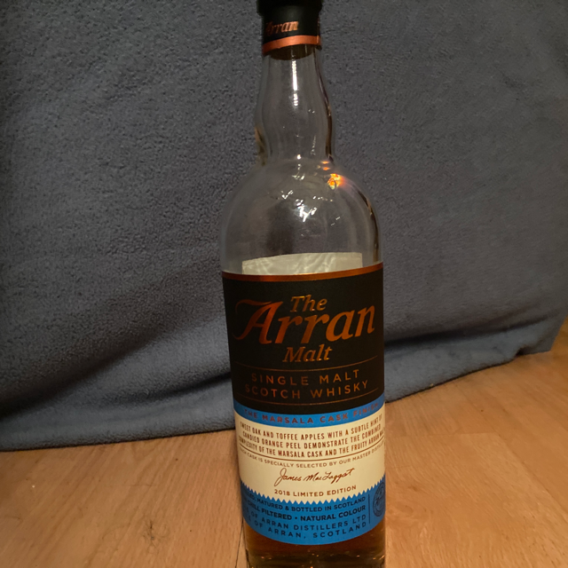 The Arran Malt Marsala Cask