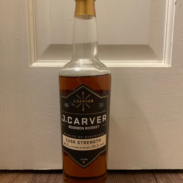J. Carver Bourbon Whiskey Cask Strength