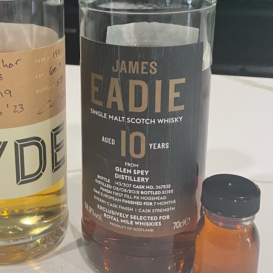 Glen Spey James Eadie 10 Year