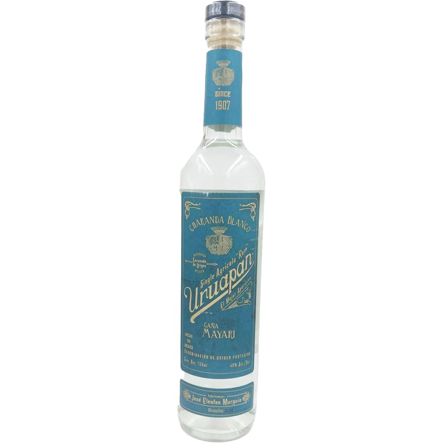 Uruapan Charanda Blanco Cana Mayari Single Agricola Rum