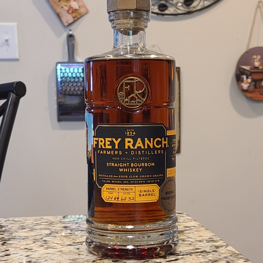Frey Ranch Single Barrel Straight Bourbon (Brewzle Proof Queen)