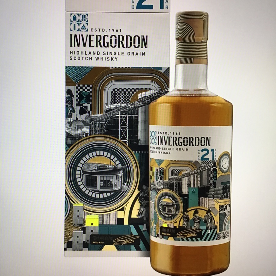 Invergordon 21 Year Highland Single Grain Scotch Whisky