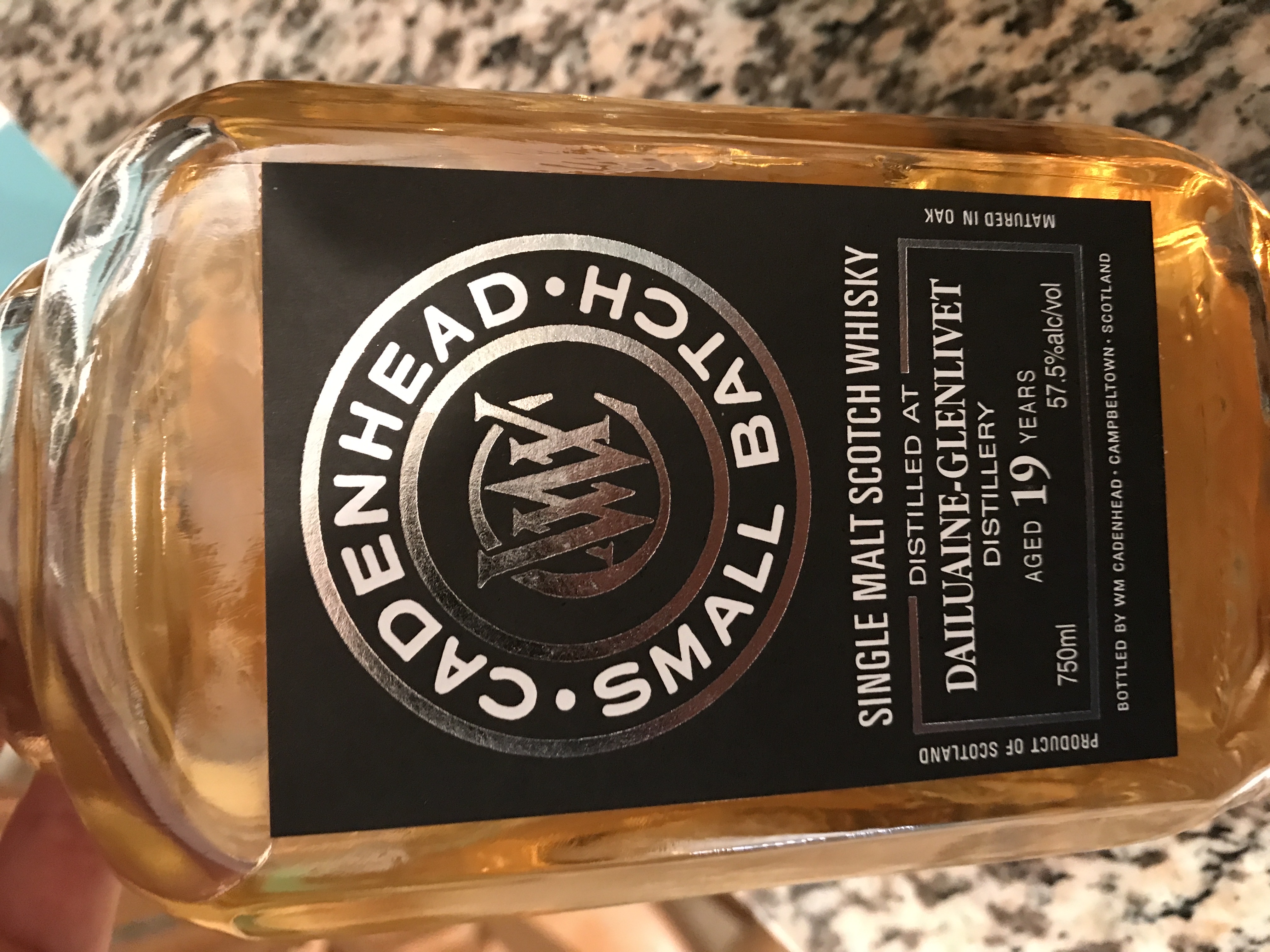 Dailuaine-Glenlivet 19 Year Small Batch (Cadenhead's)