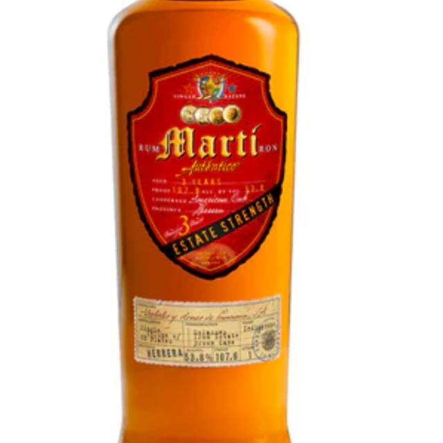 Ron Marti Estate Strength Rum