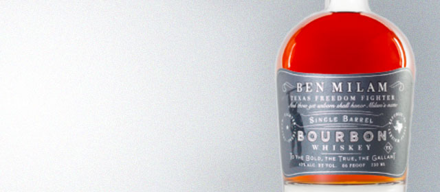 Ben Milam Single Barrel Bourbon