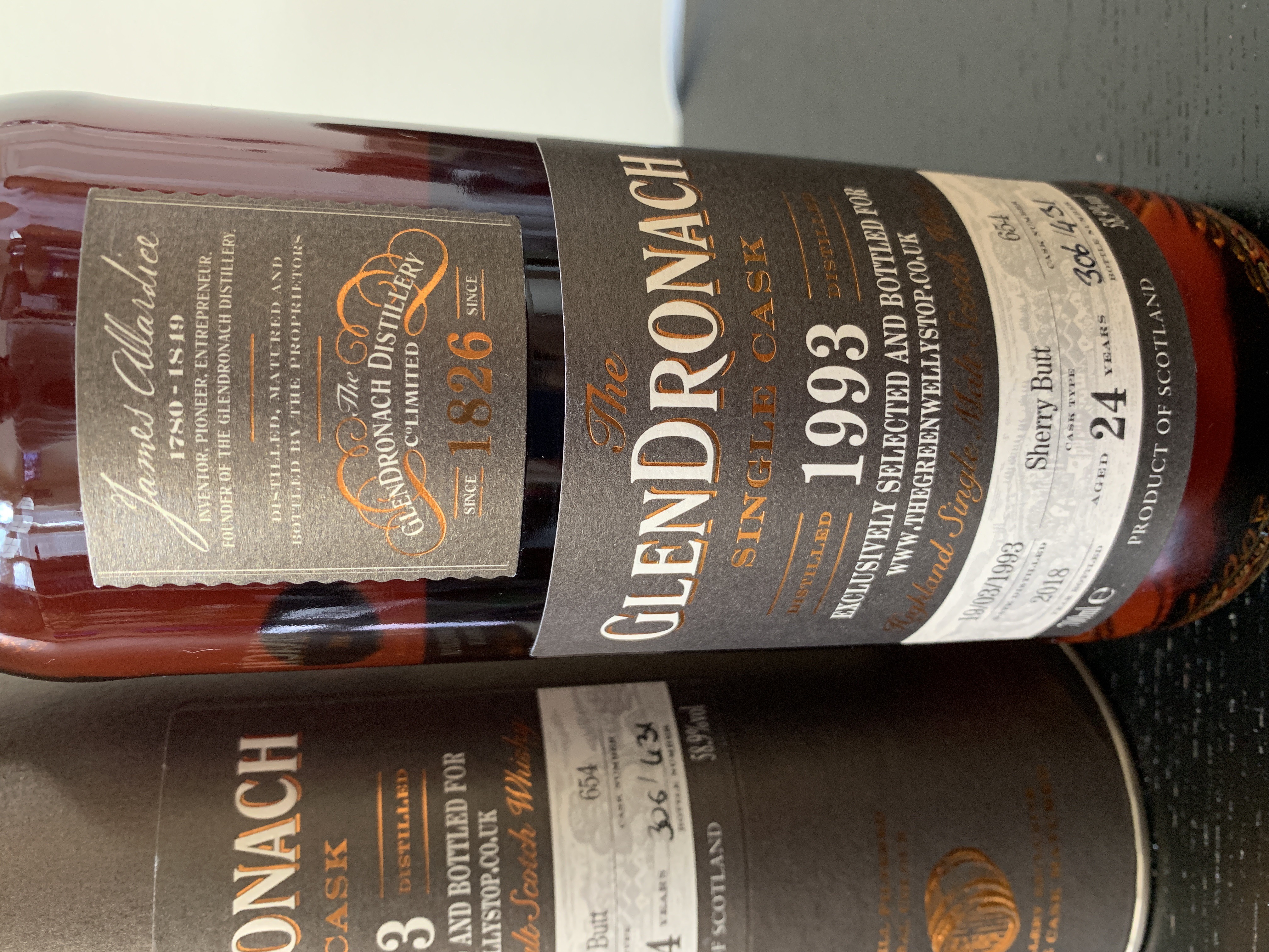 Glendronach 1993 24 year Cask 54