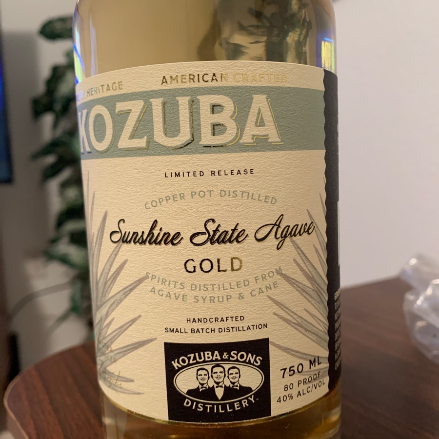 Kozuba Sunshine State Agave Gold