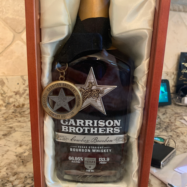 Garrison Brothers Cowboy Bourbon (2020 Release)