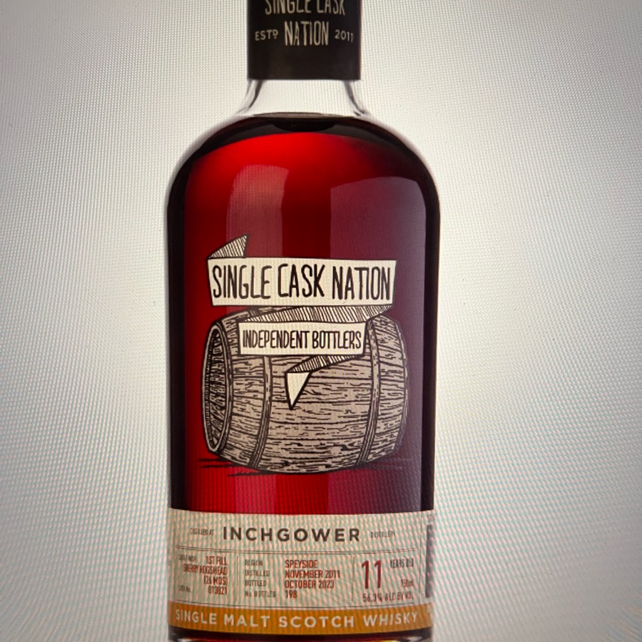 Inchgower 11 (Single Cask Nation) - Drammer's pick
