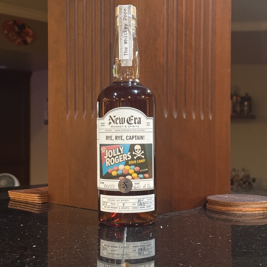 New Era Cask Strength Rye Whiskey (Rye Rye Captain! - The Whiskey Pope)