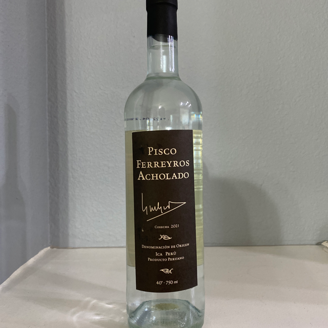 Pisco Ferreyros Acholado