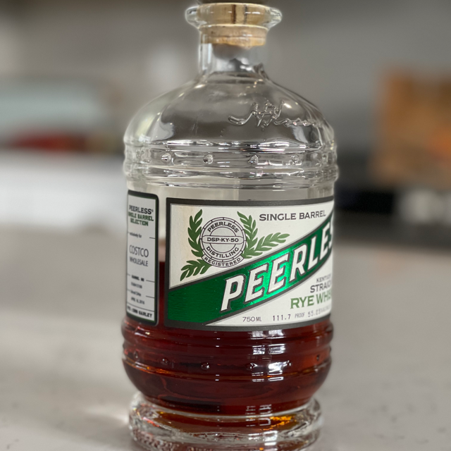 Peerless Single Barrel Kentucky Straight Rye (COSTCO)