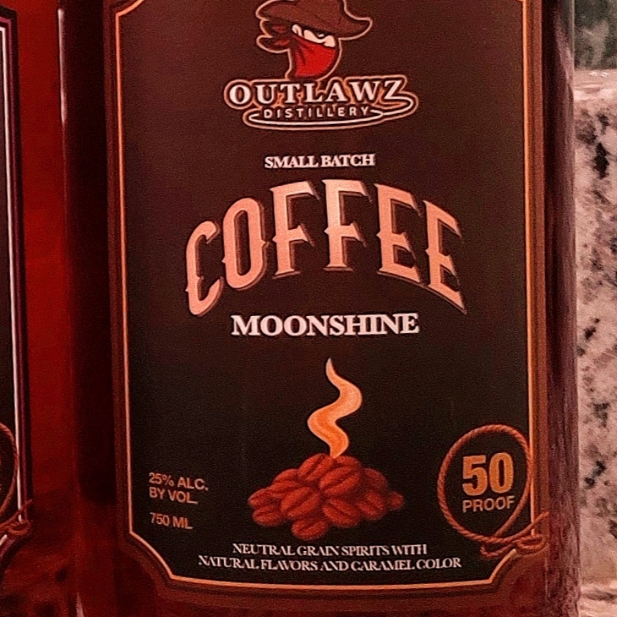 Outlawz Distillery Small Batch Coffee Moonshine