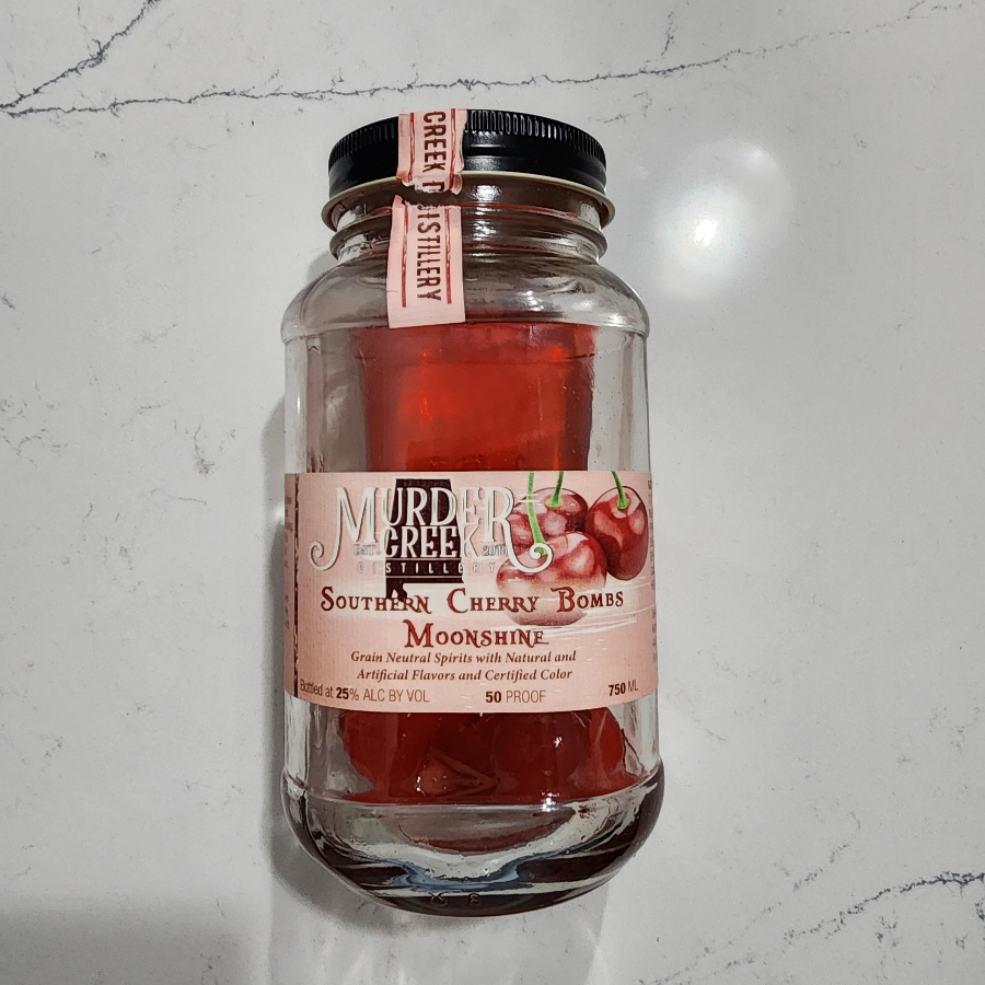 Murder Creek Distillery Southern Cherry Bombs Moonshine