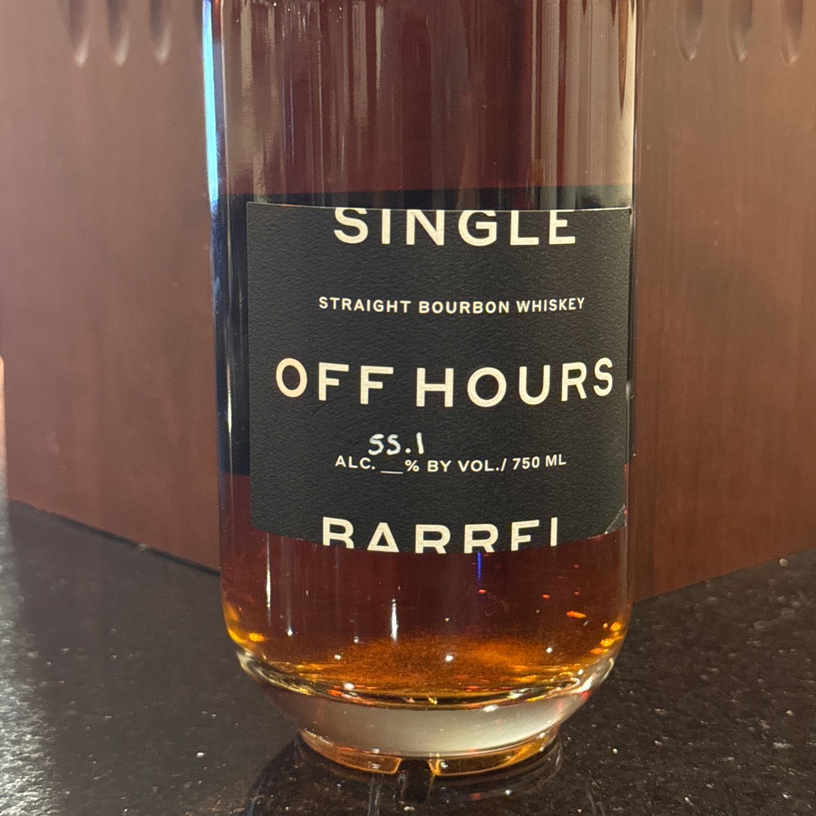 Off Hours Single Barrel Bourbon